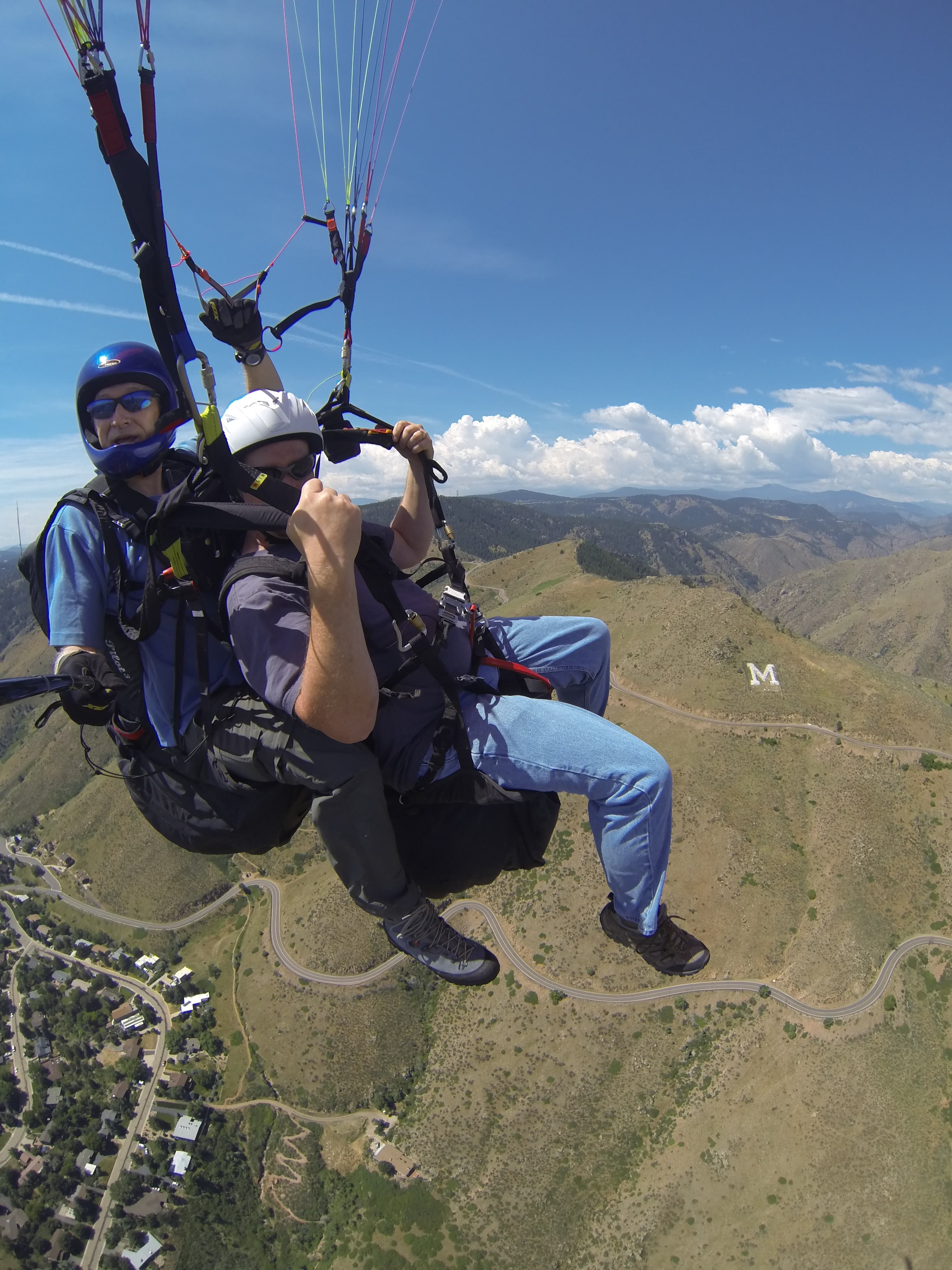 flying high above the others in golden, colorado photo