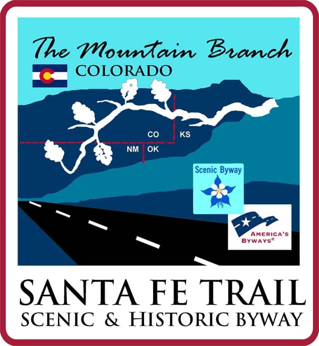 santa fe trail scenic and historic byway- mountain branch photo