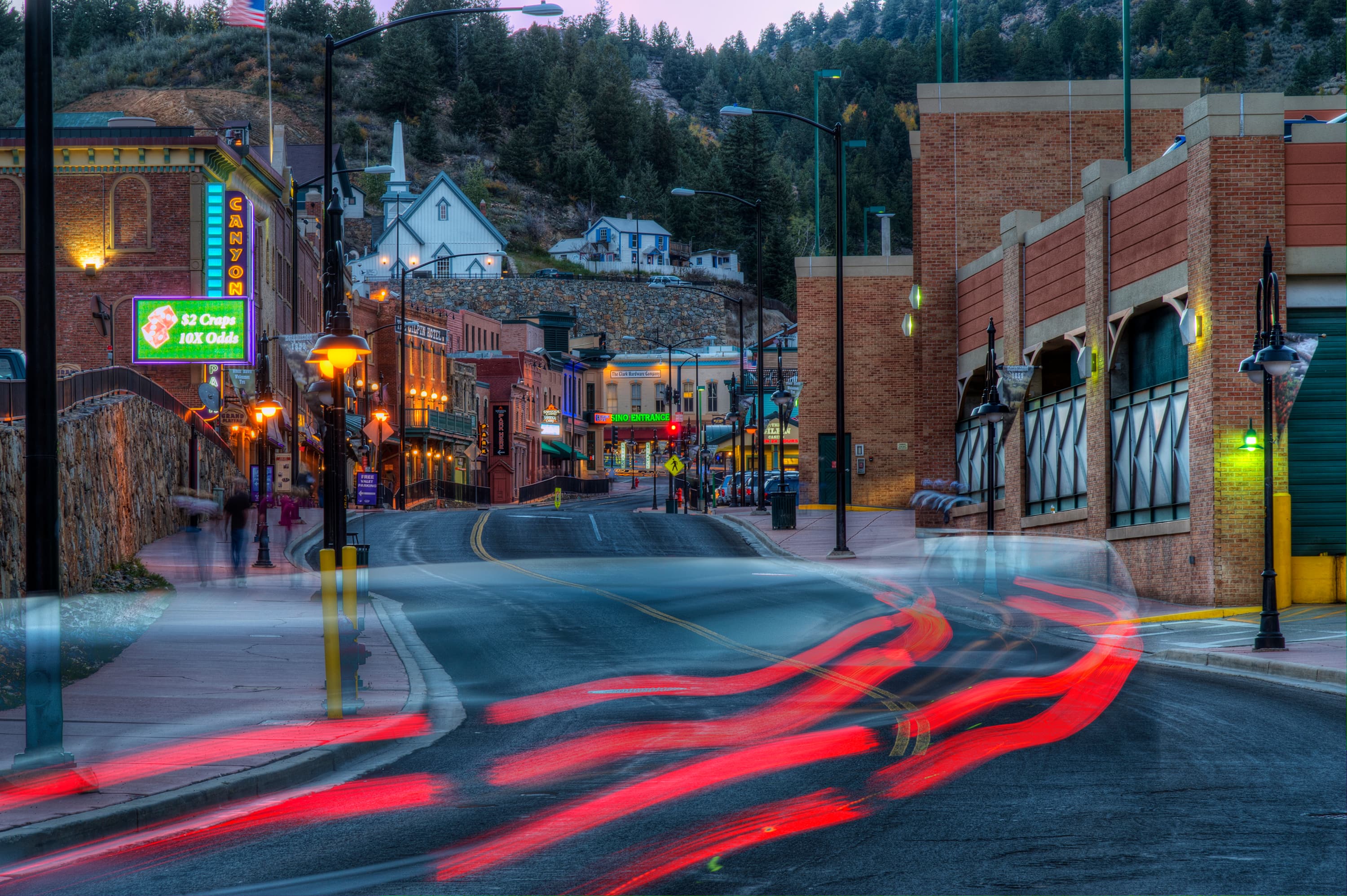 main street ~ black hawk, colorado photo
