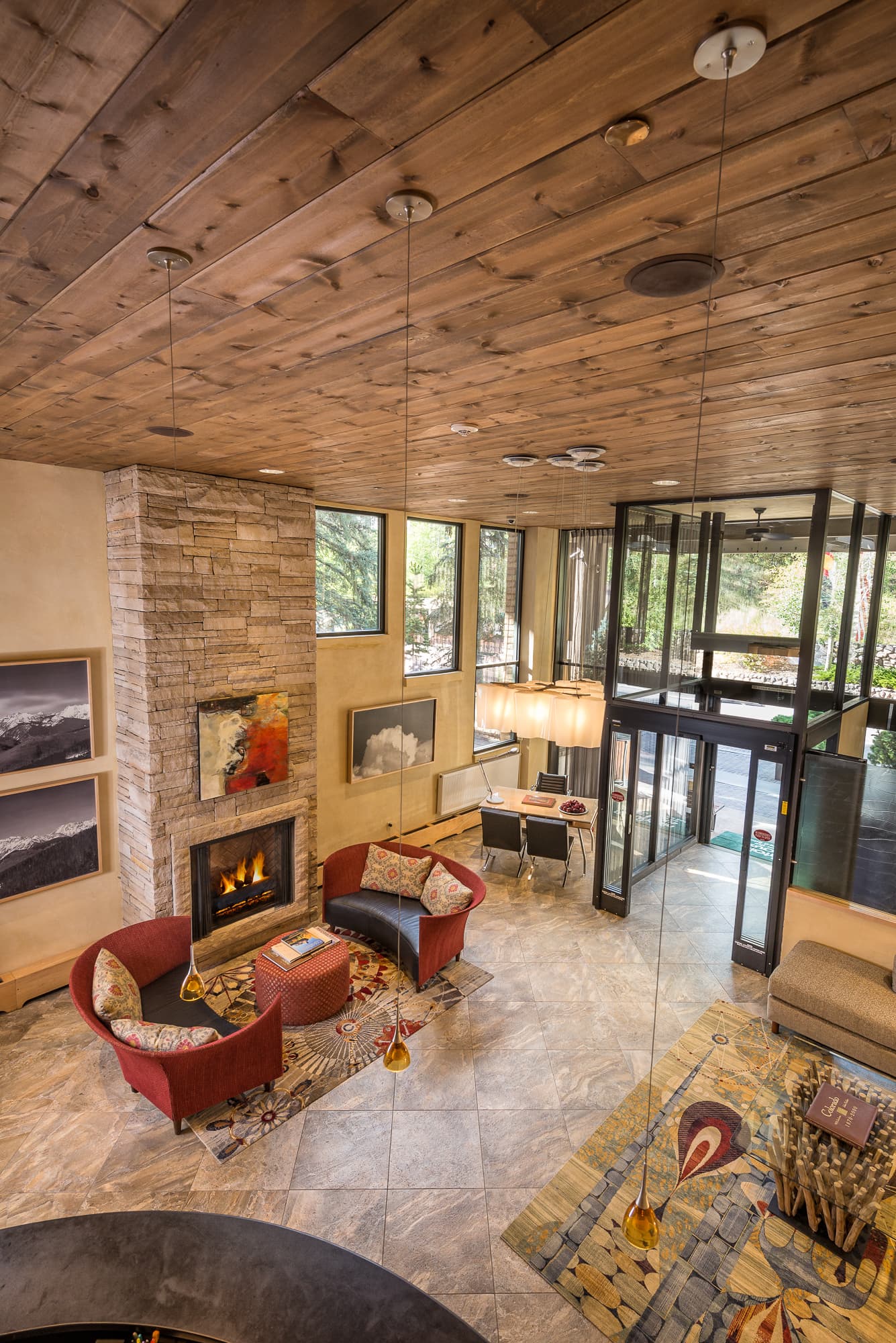vail's mountain haus lobby photo 3