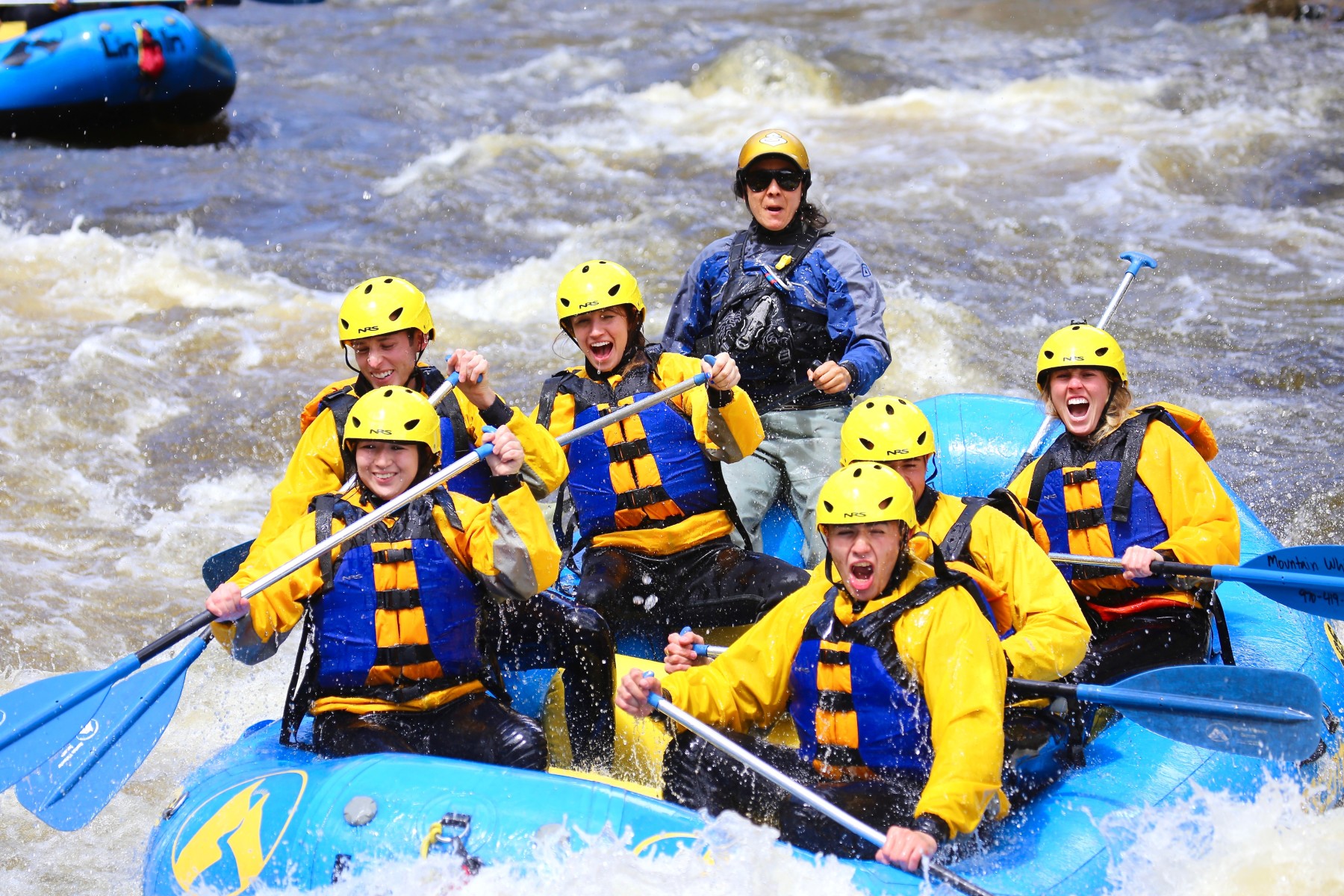 rafting trips on colorado's only "wild & scenic" river with mountain whitewater photo