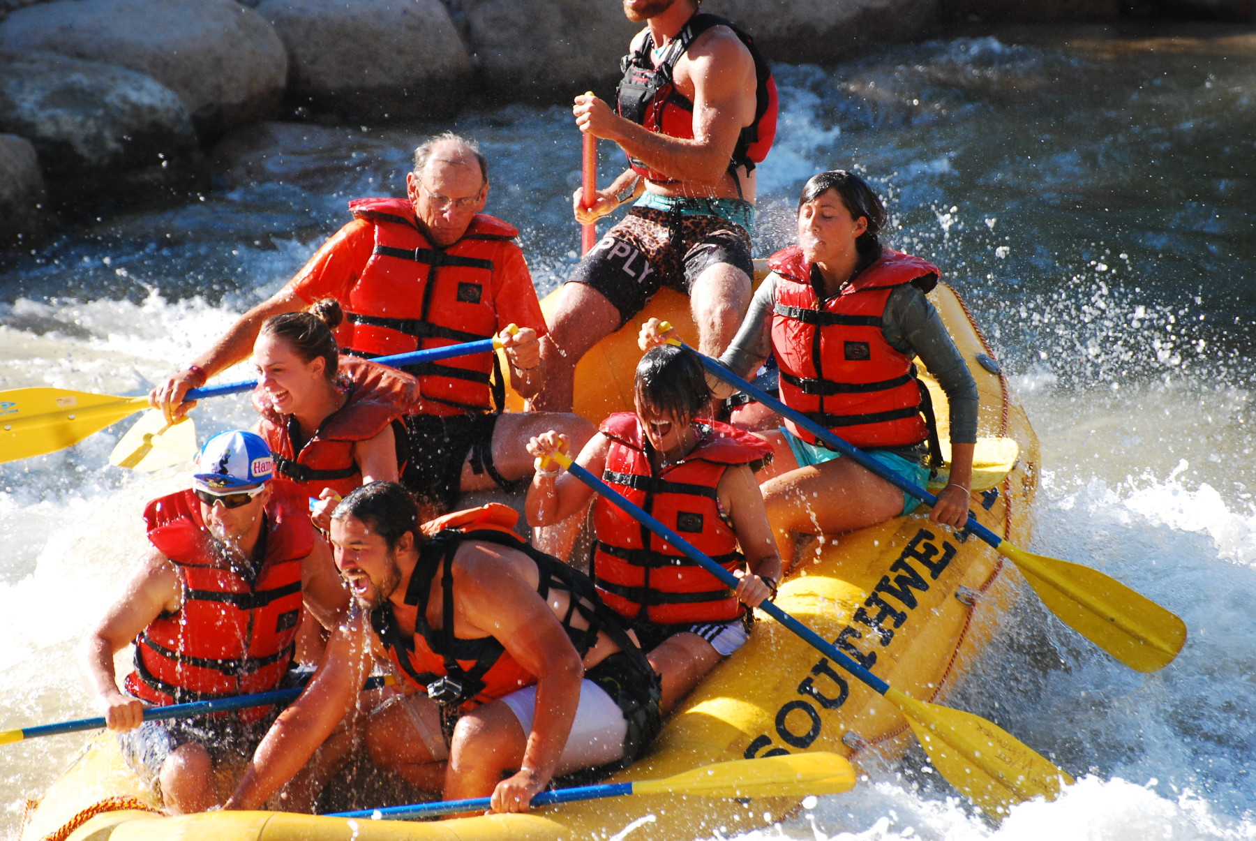 whitewater rafting photo