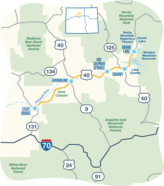 Colorado River Headwaters Map