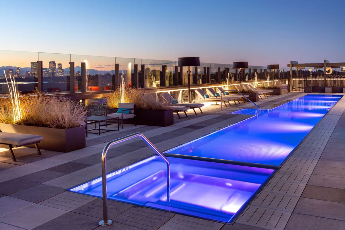 Jacquard Rooftop Pool