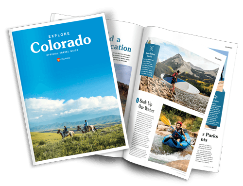 Cover of the 2025 Explore Colorado Vacation Guide