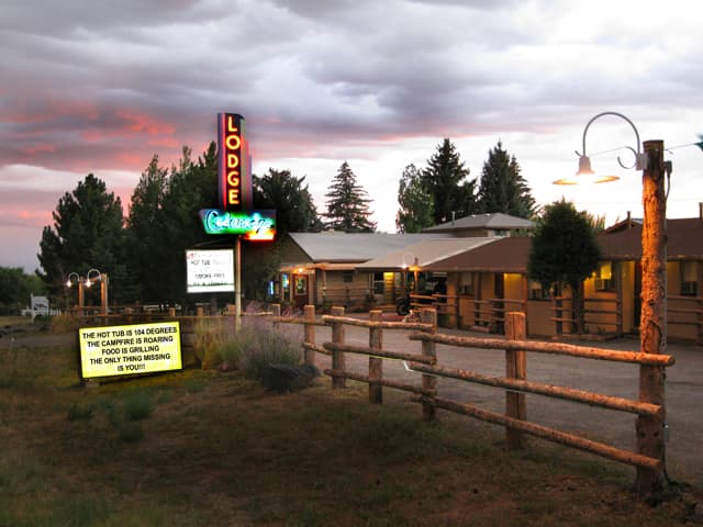 the cedaredge lodge photo