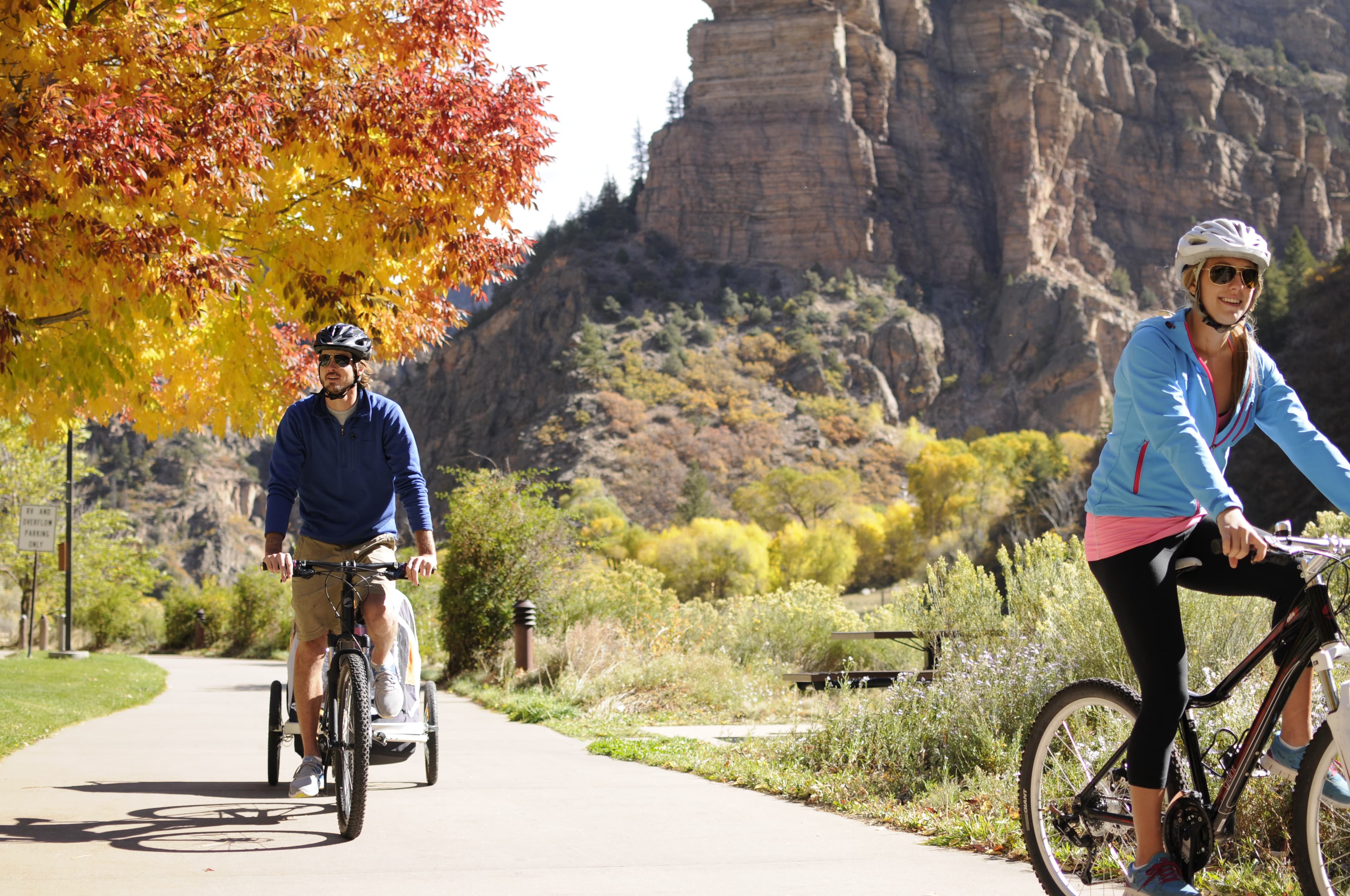 canyon bikes | glenwood canyon recreational trail | glenwood springs photo