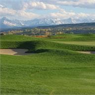 beautiful mountain views from the golf course photo