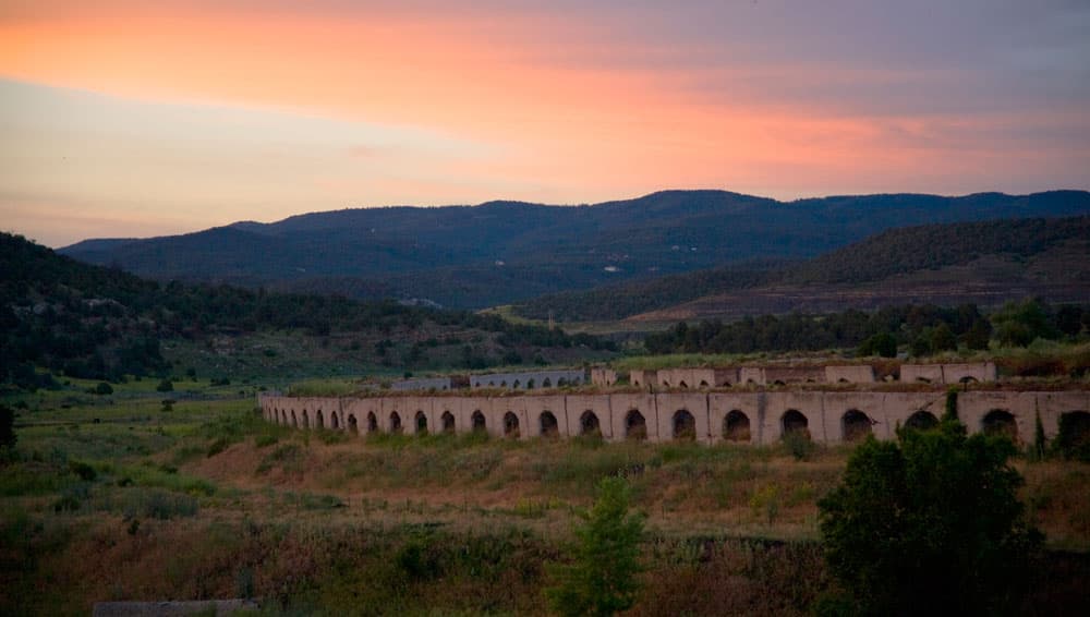 coke (coal smelting) ovens along the highway of legends photo