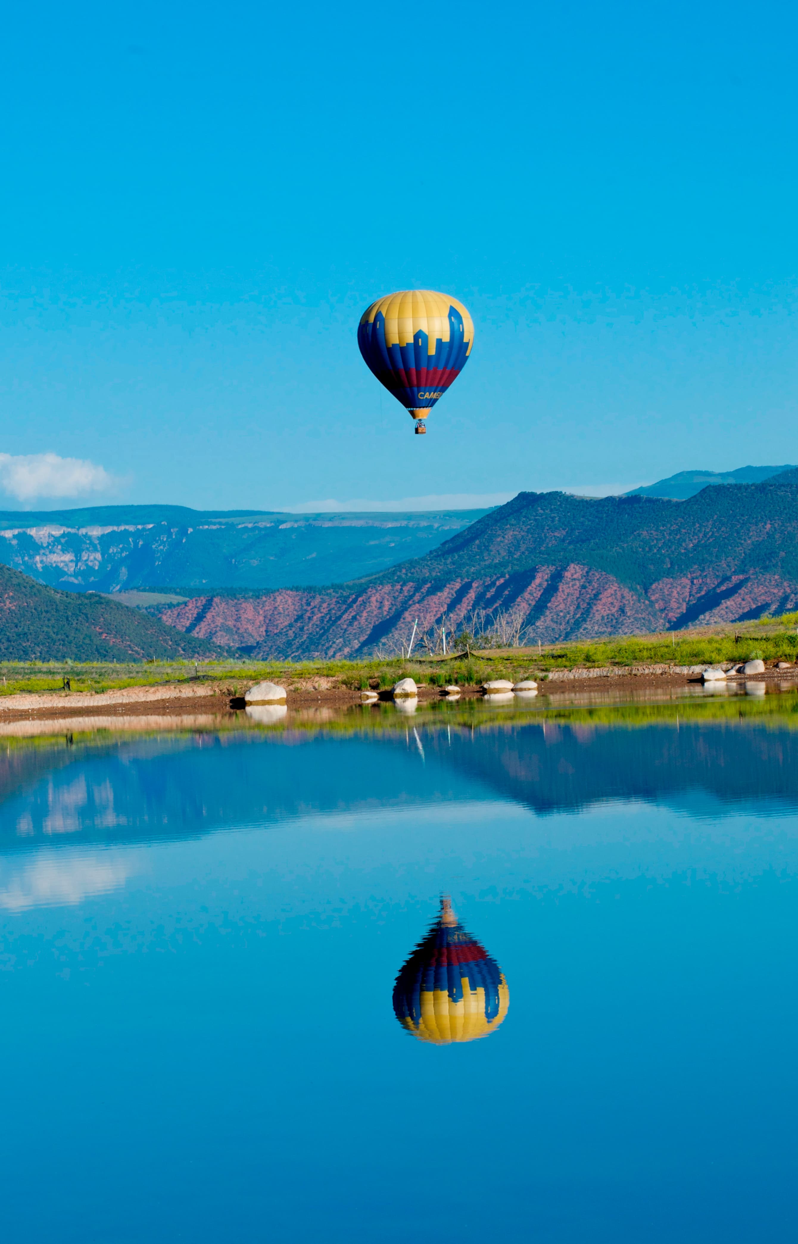 beautiful alpine setting photo