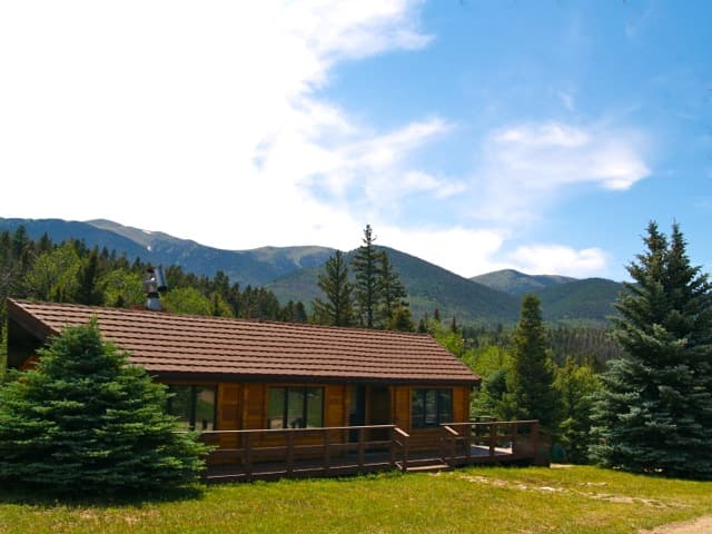 enchanted river cabin photo