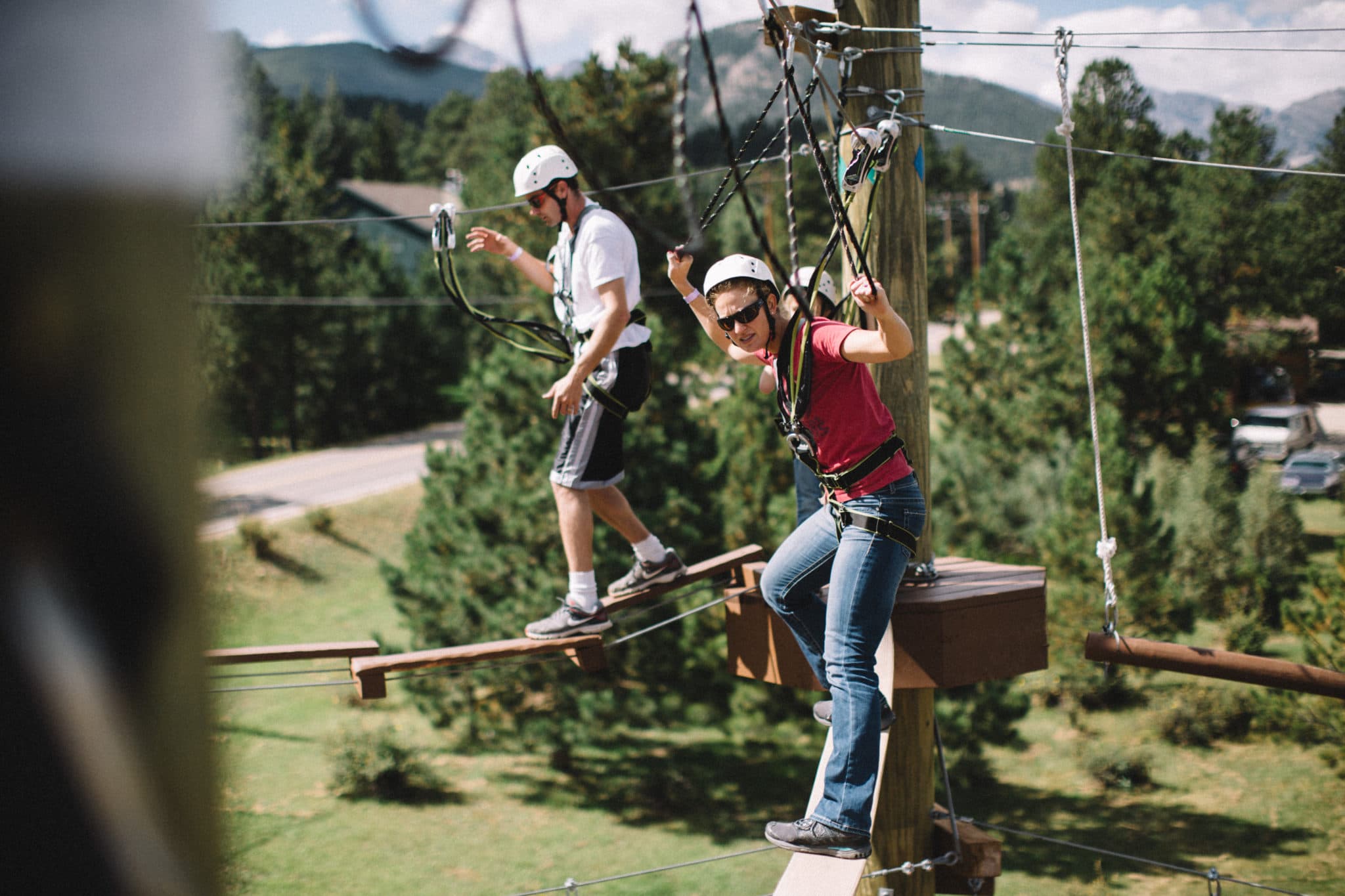 open air adventure park in estes park photo