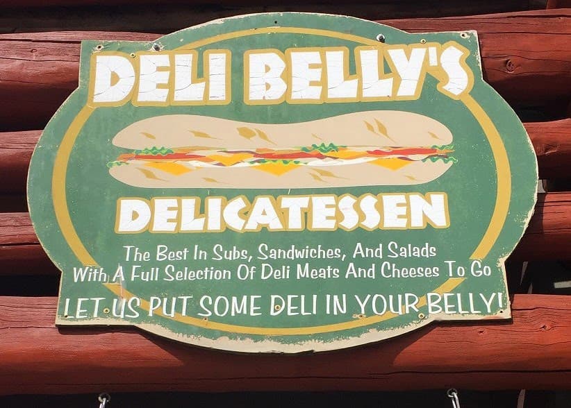 deli belly's sandwich shop in frisco, colorado photo