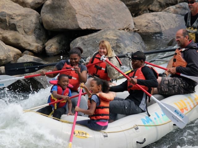 mild to wild rafting photo