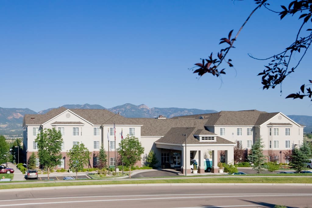 homewood suites by hilton colorado springs-north - hotel exterior photo
