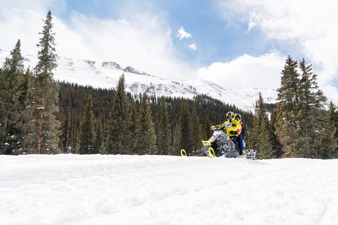 Best Spots for Snowmobiling in Buena Vista & Salida