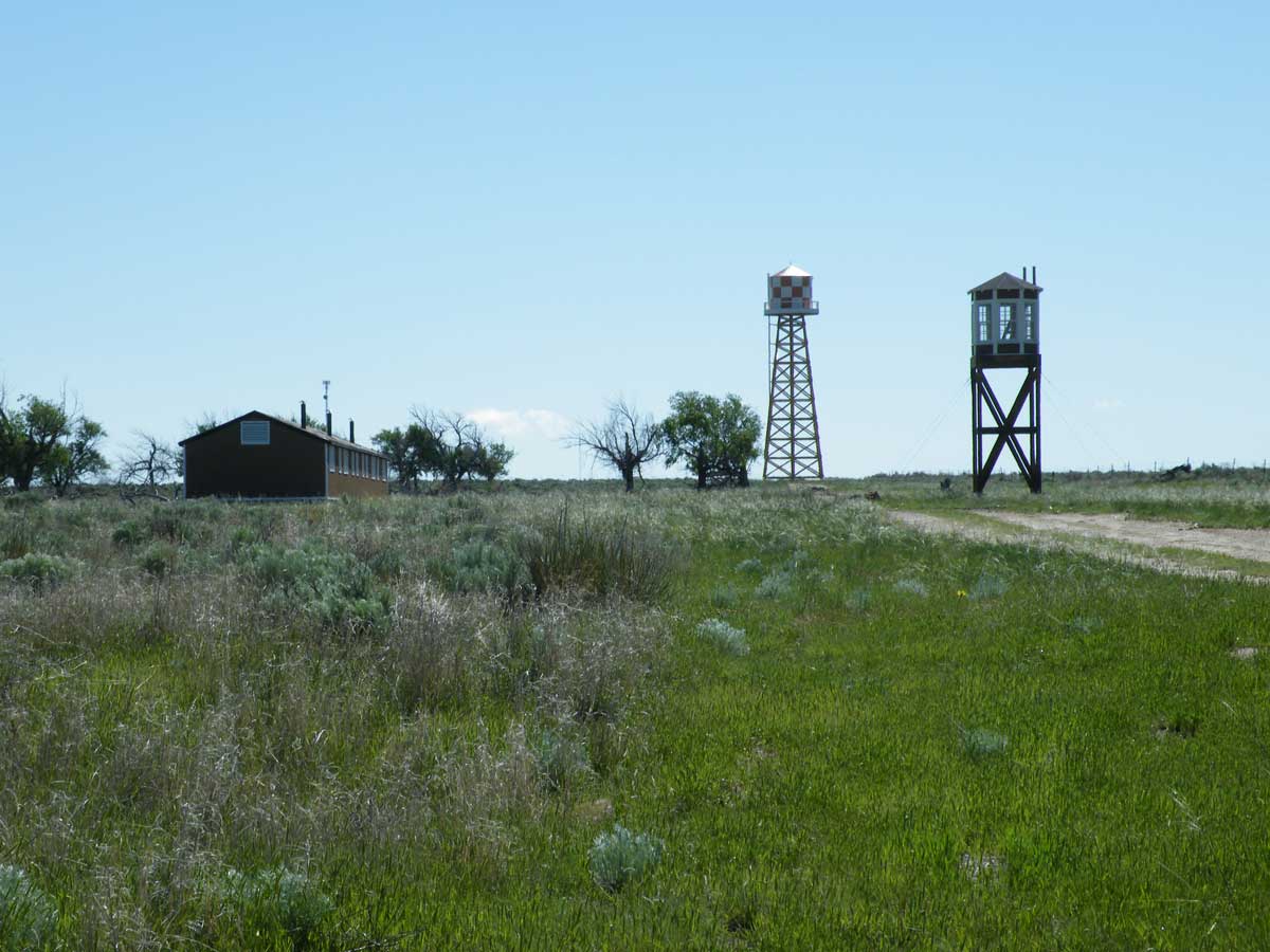 Amache Relocation Center (now Amache National Historic Site) near Granada