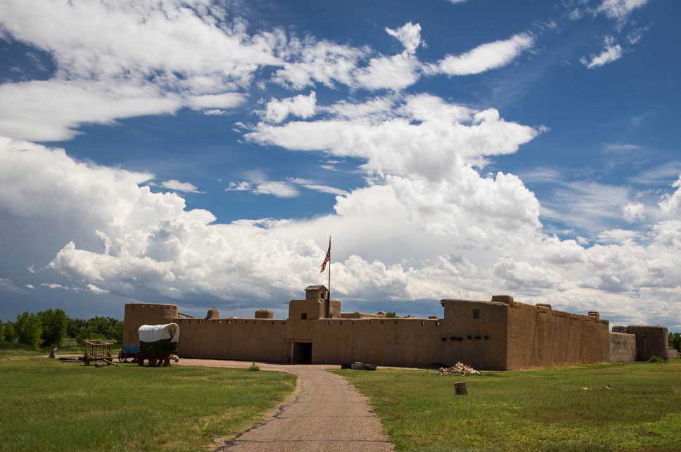 Bent's Old Fort National Historic Site near La Junta