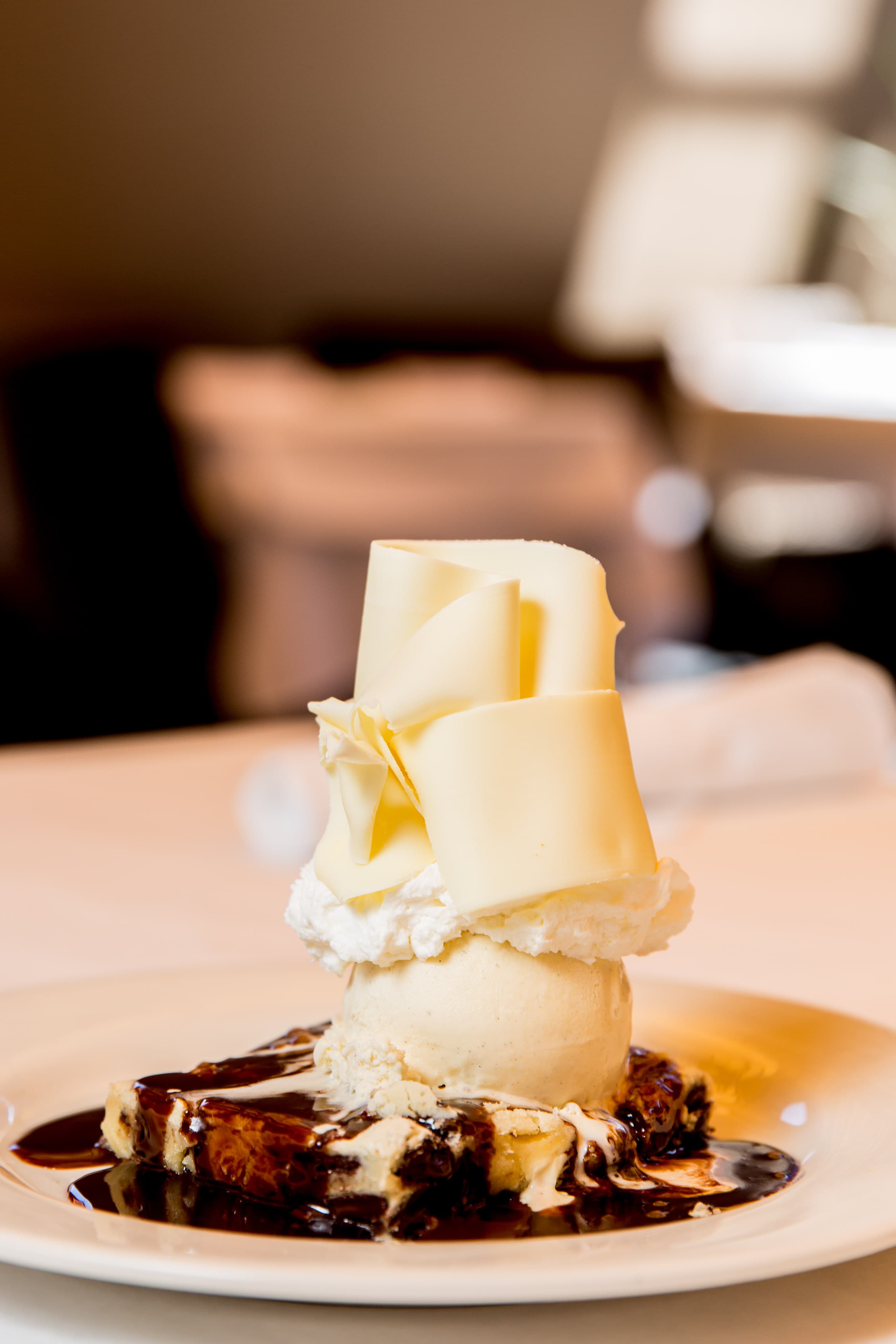 white chocolate brownie photo