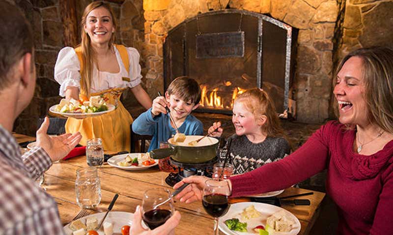 der fondue chessel in keystone photo