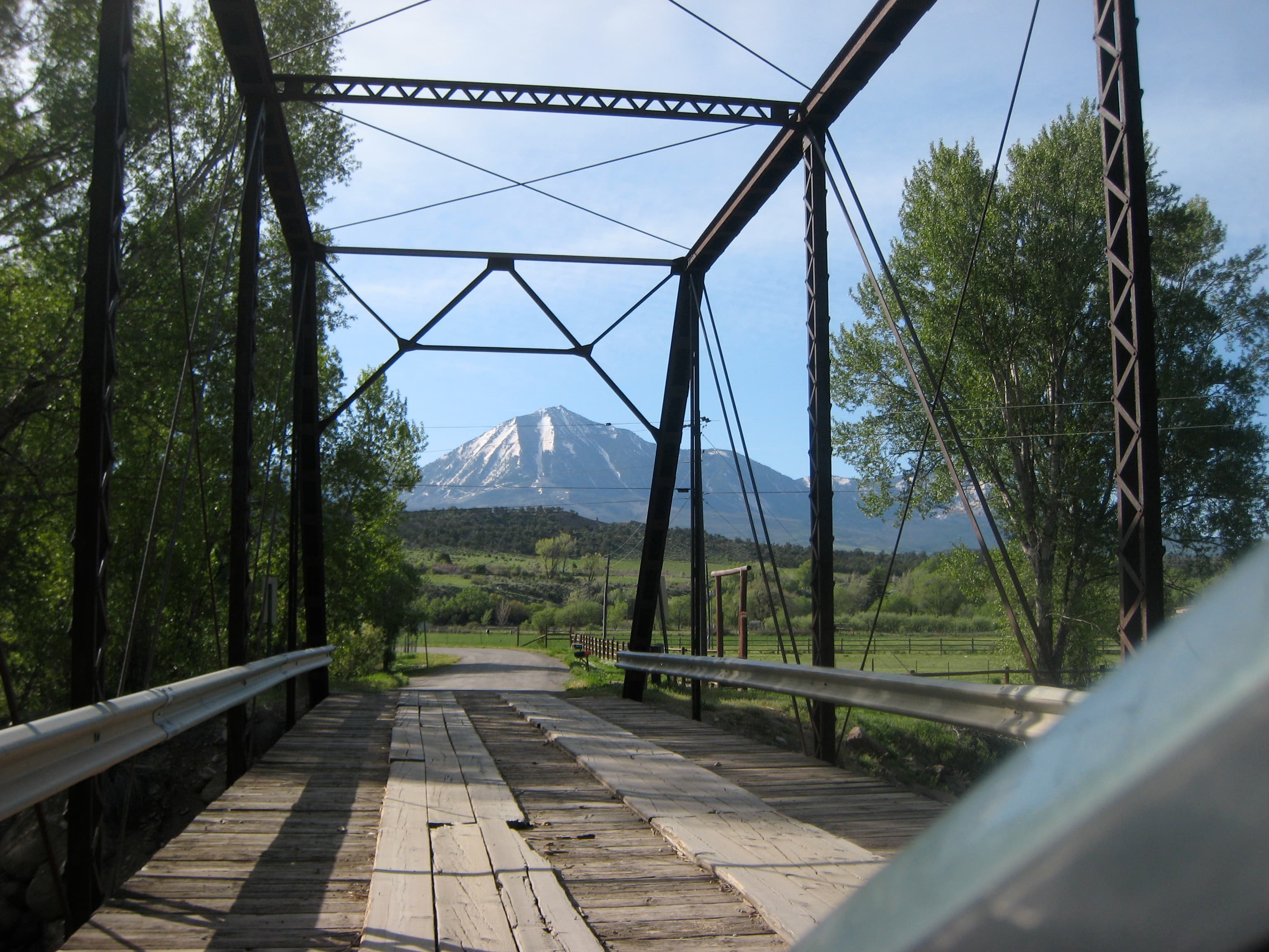 our winery is named after the historic black bridge. photo