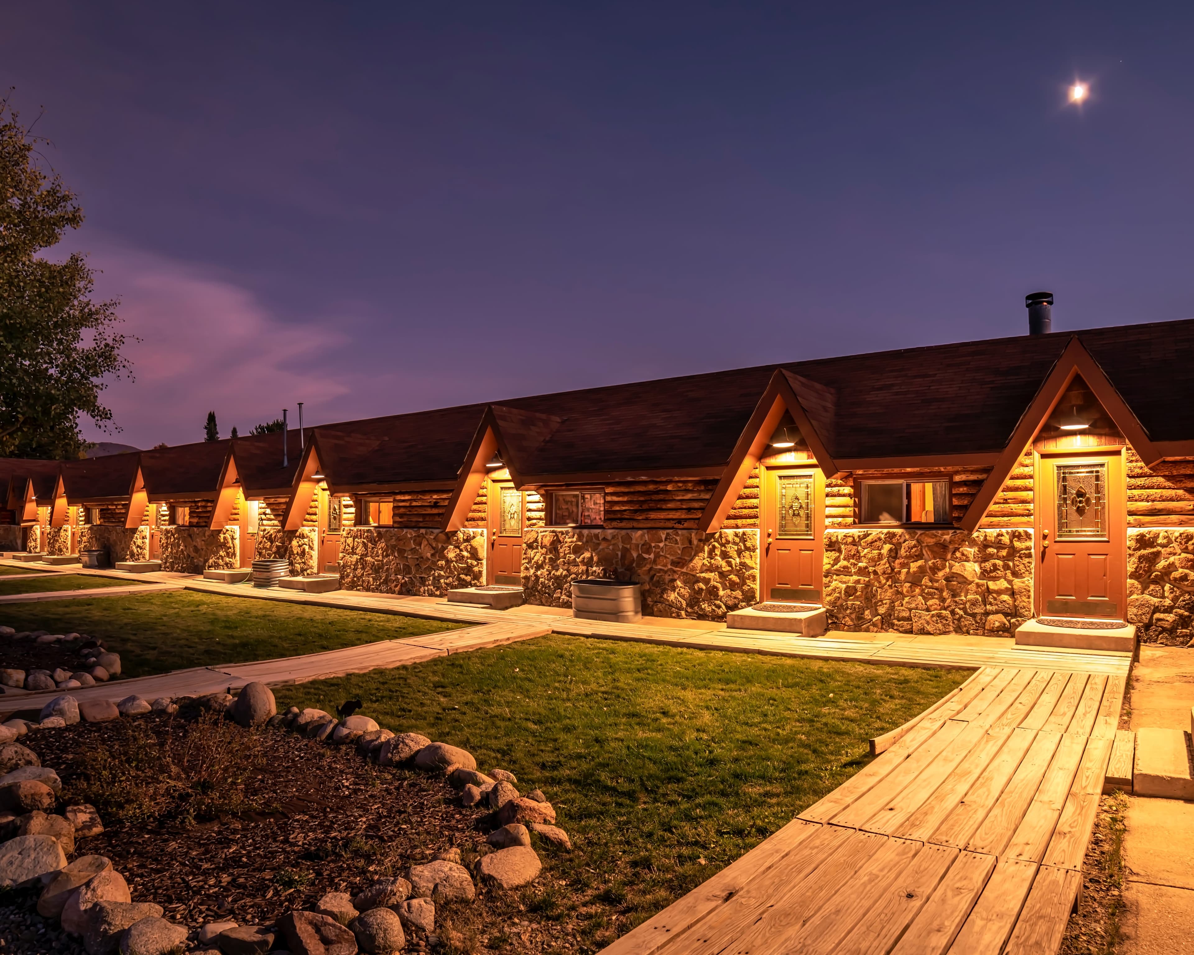 peaceful evening at north shore lodge! photo