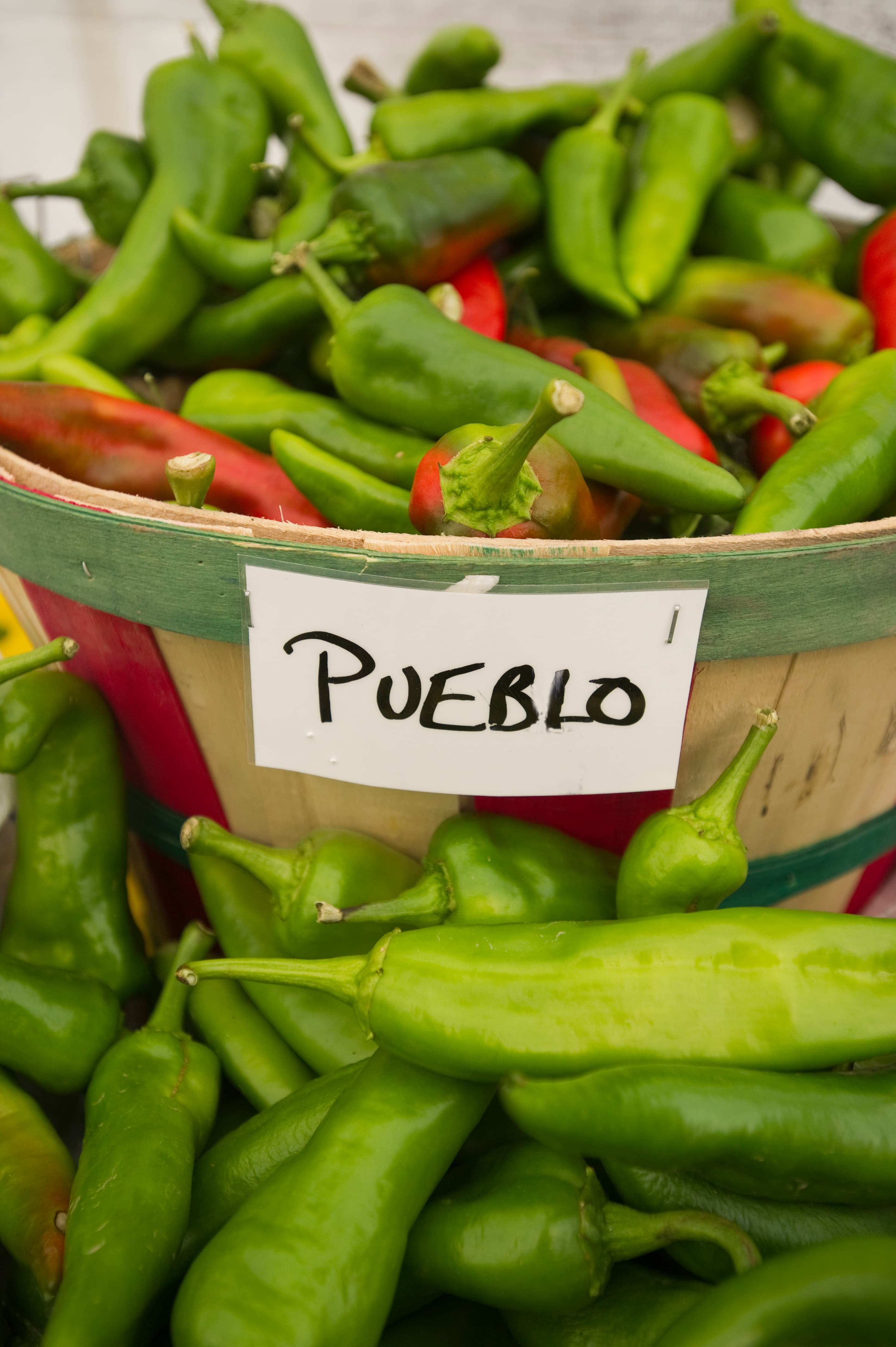 pueblo, colorado - home of the world-famous pueblo (mirasol) chile photo