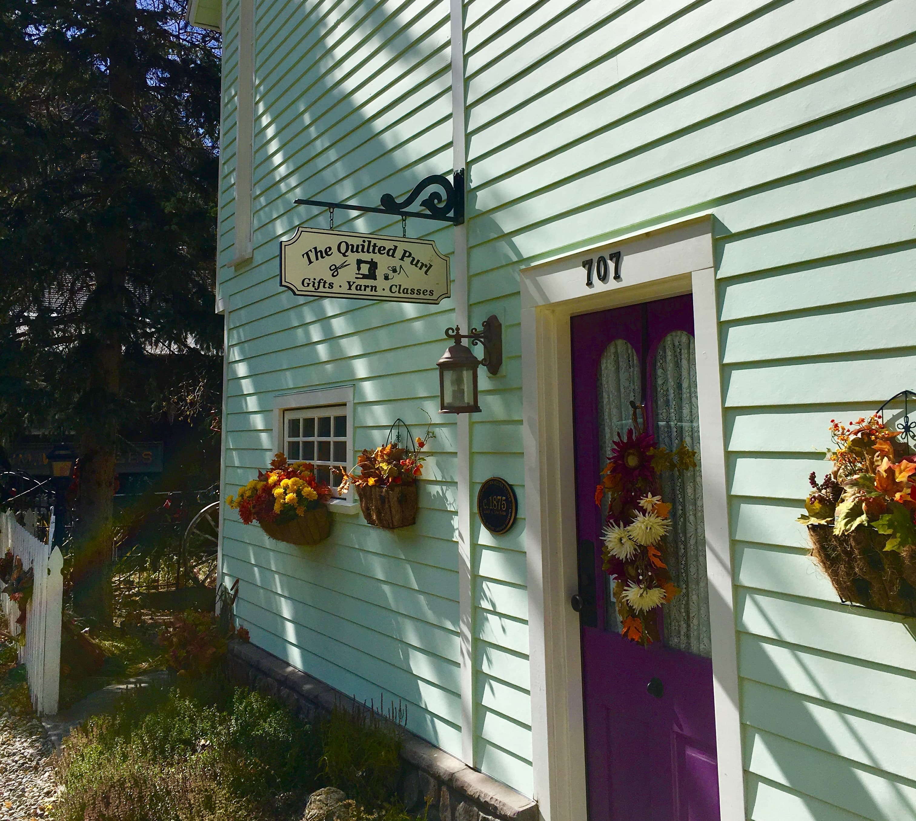 find fine yarns and fabrics in an historic georgetown house! photo