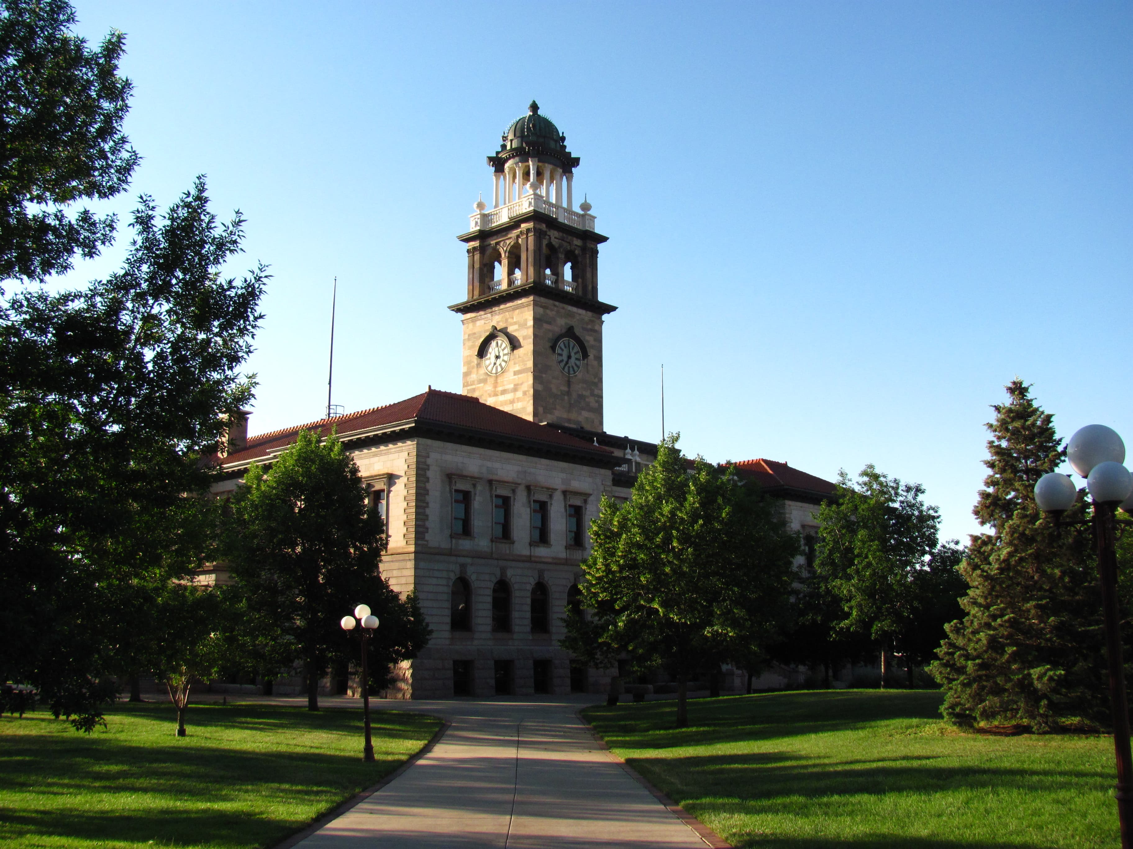 the colorado springs pioneers museum located in the historic 1903 el paso county courthouse photo