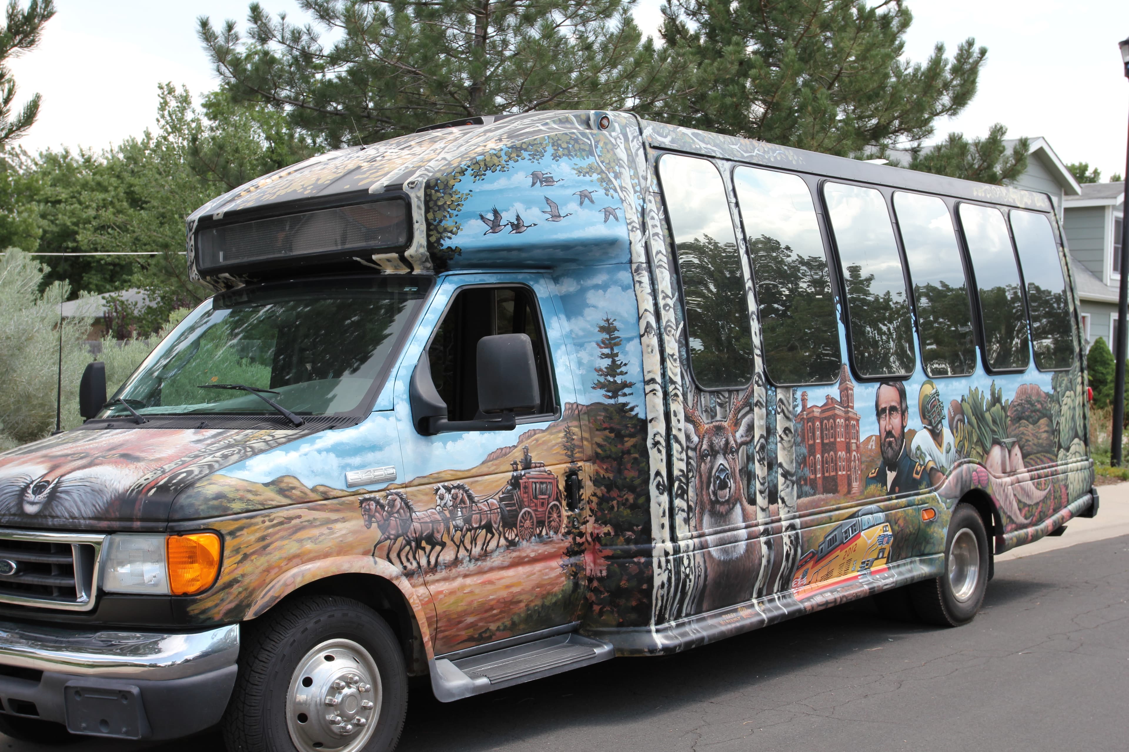 magic bus tours provinding fun tours and things to do in fort collins photo