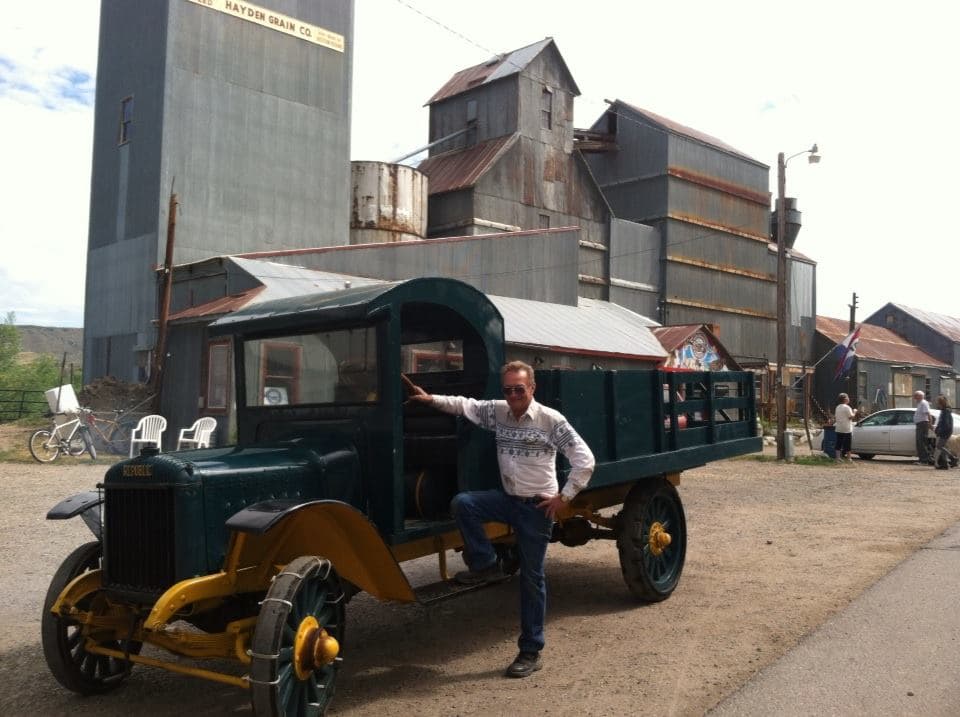 wild goose coffee at the historic hayden granary - where past and future unite! photo
