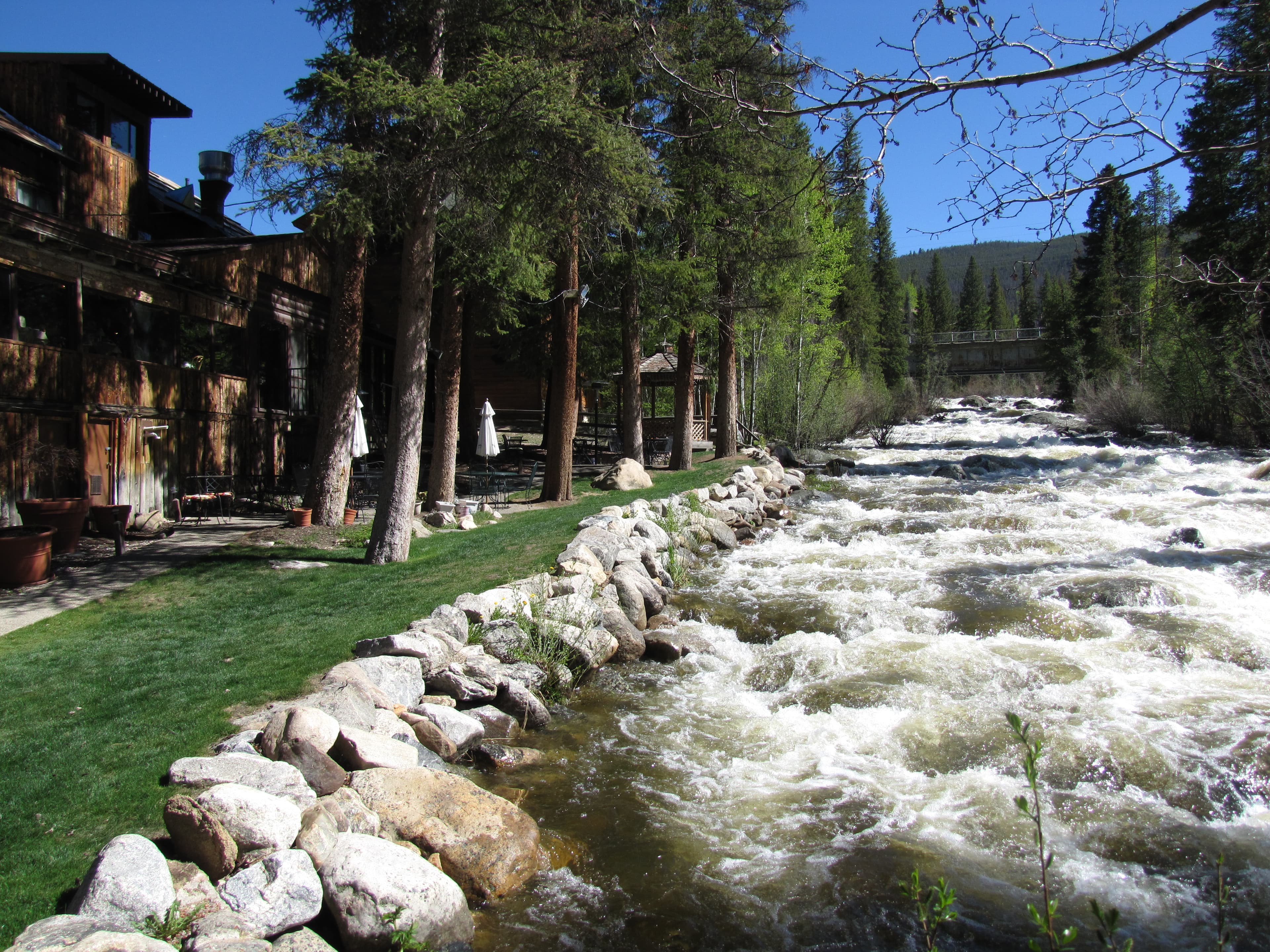 tonahutu river at the rapids lodge photo