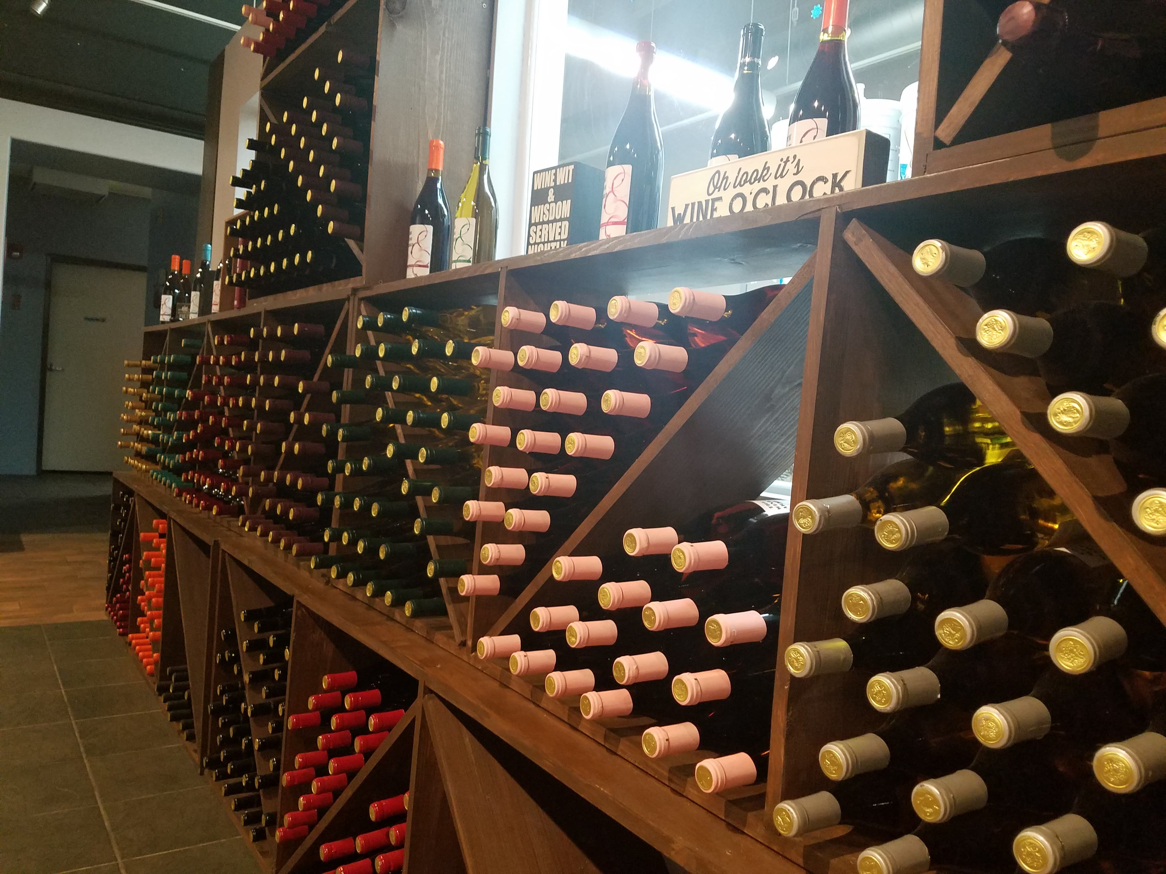 wine rack photo