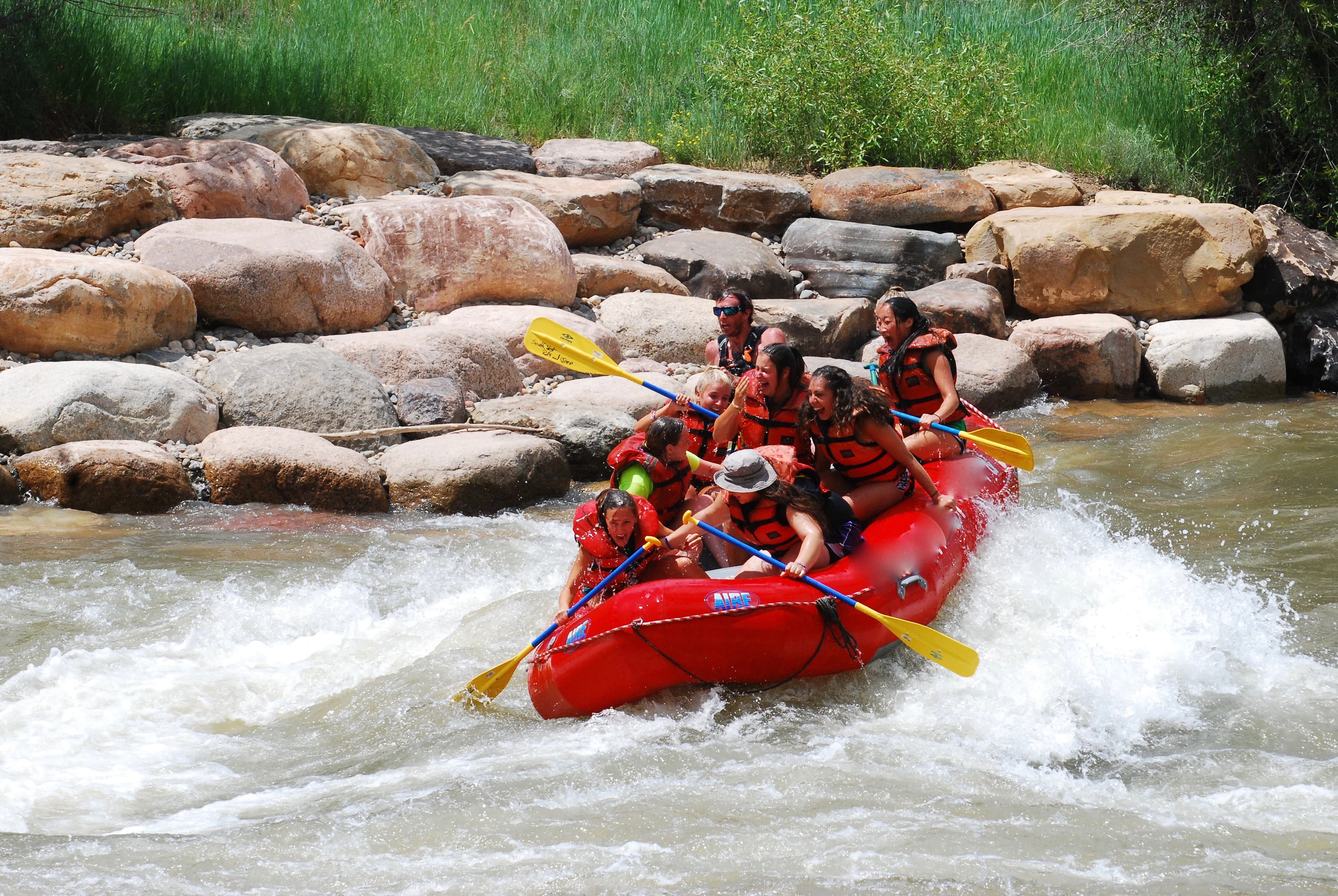 whitewater rafting photo