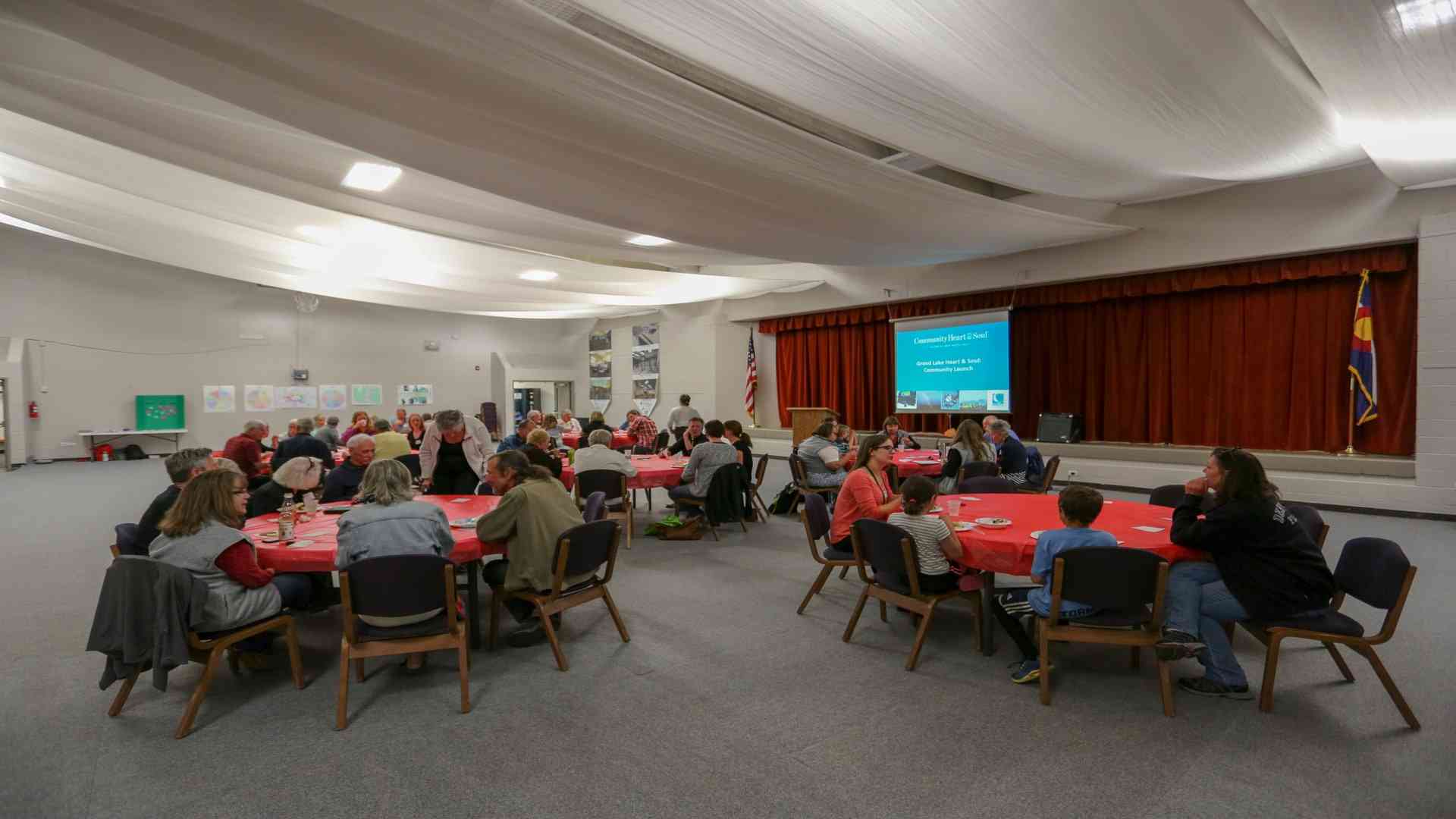 grand lake center auditorium for large events photo