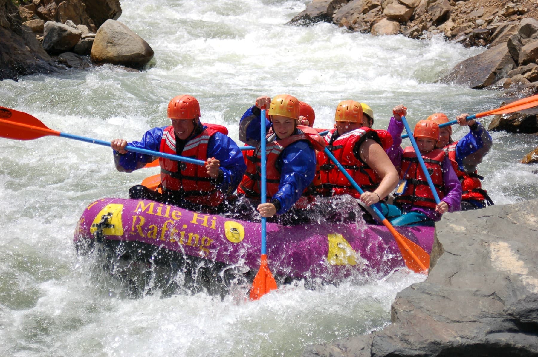 intermediate blast on clear creek photo