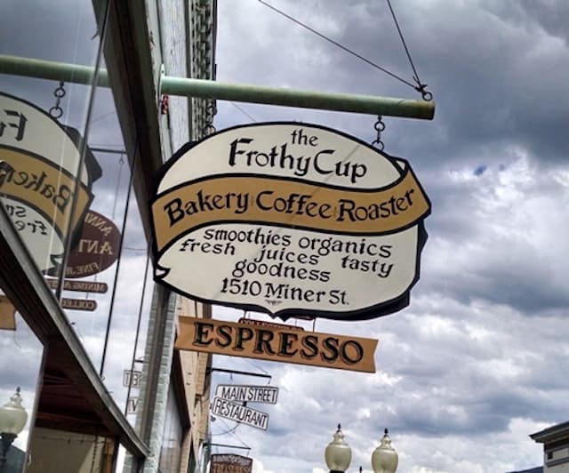 the frothy cup in idaho springs photo