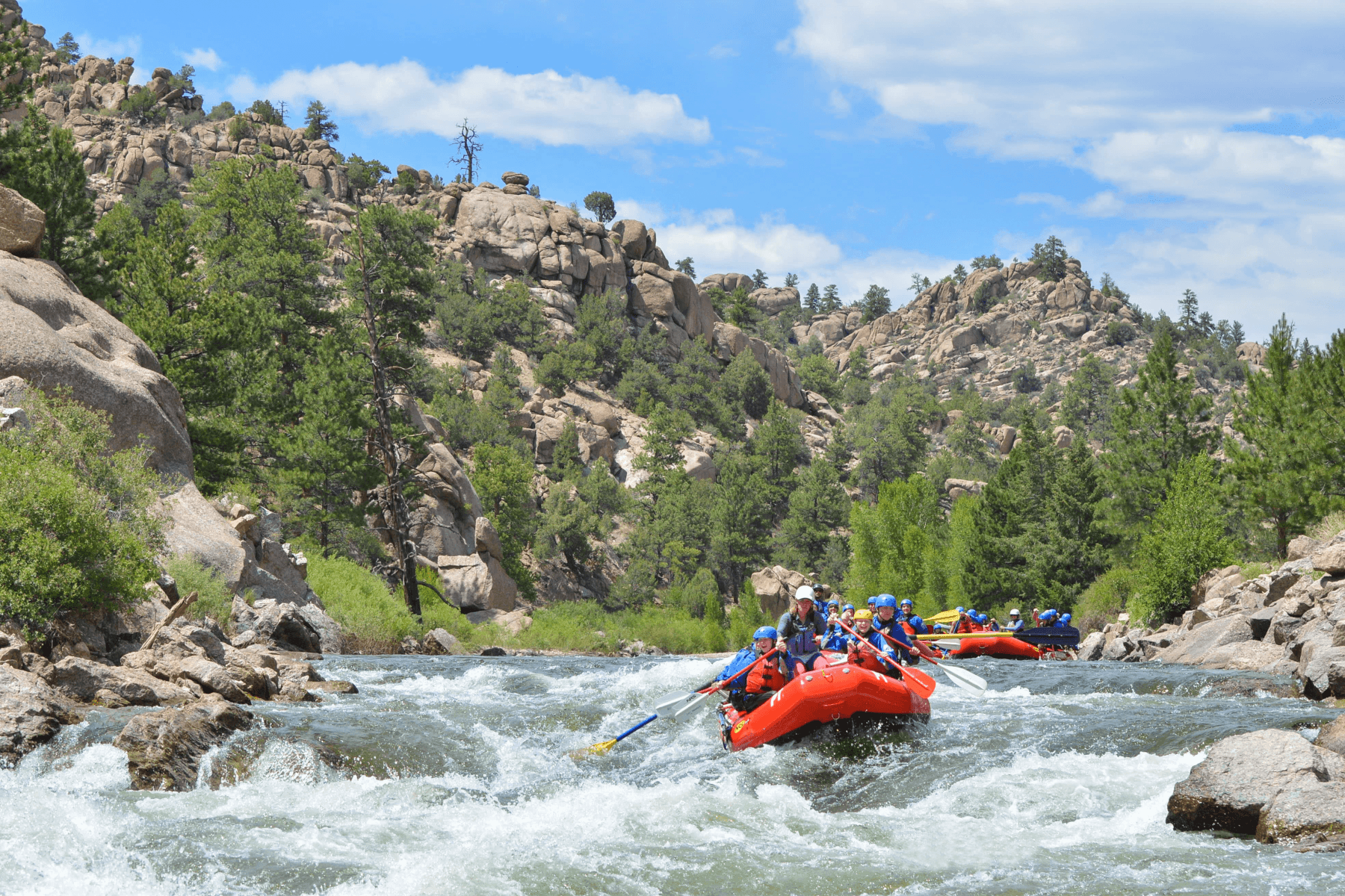 summer fun in browns canyon national monument photo