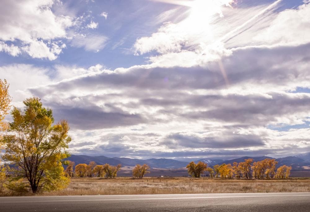san juan mountain views from monte vista photo