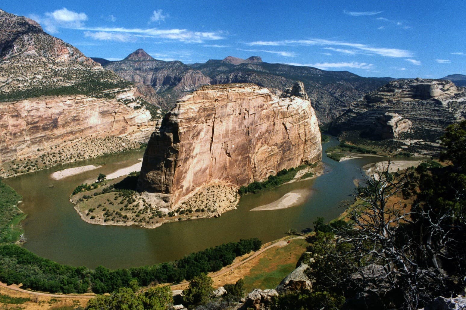 steamboat rock, dinosaur national monumnet photo