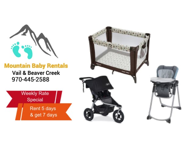 baby rental equipment in vail photo