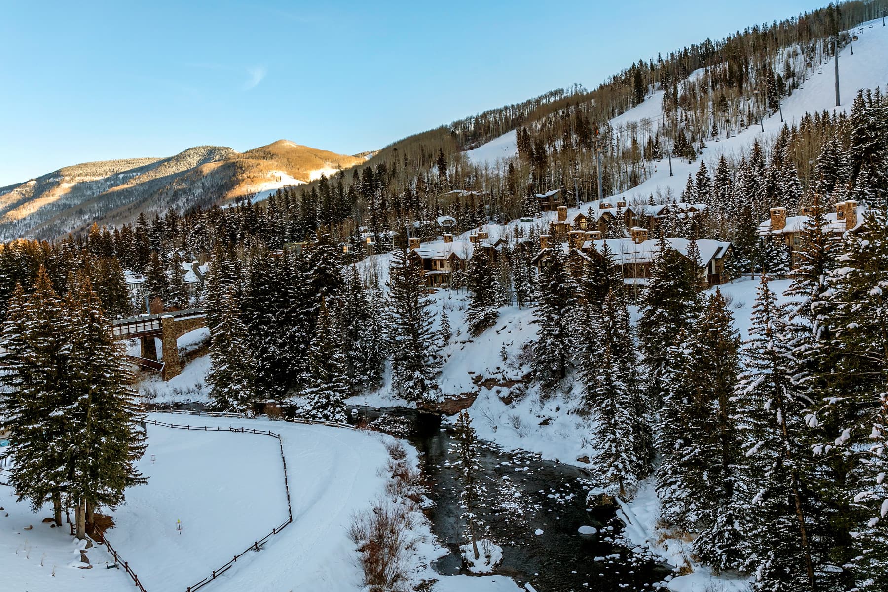 antlers at vail is situated along gore creek and faces vail mountain. located only 150 yards from the eagle bahn gondola in lionshead village, accommodations at the antlers at vail are perfect for your next vail ski vacation. photo 15