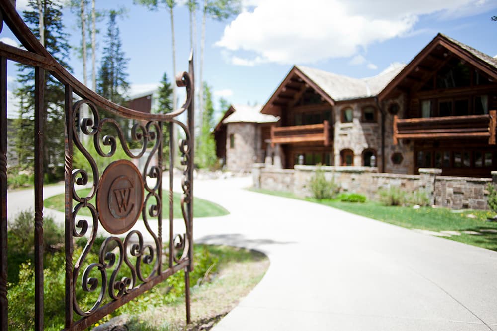 entance to the 9 bedroom castlewood retreat photo 3