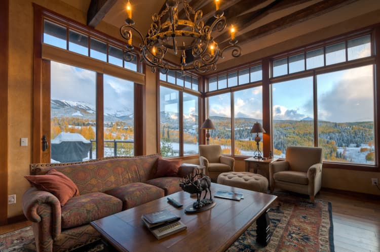 views from mariemont retreat in mountain village photo 2