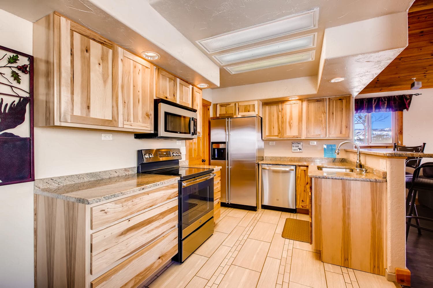 wilderness cabin kitchen photo 3