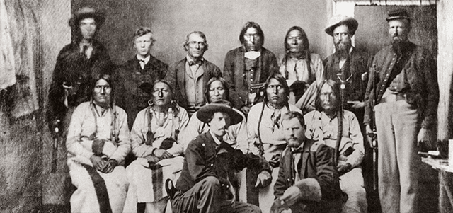 Delegates at Camp Weld