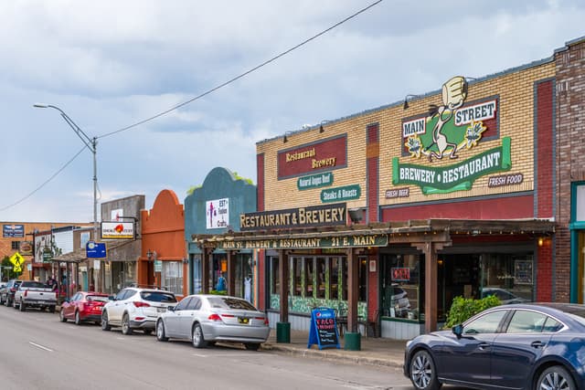 Main Street in Cortez, Colorado