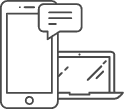 phone or laptop