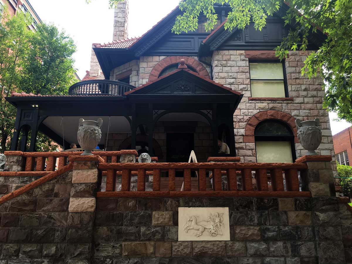 Exterior of Molly Brown House Museum in Denver
