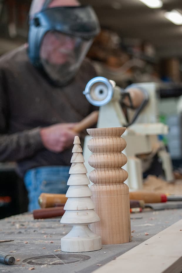 wood turning workshop photo